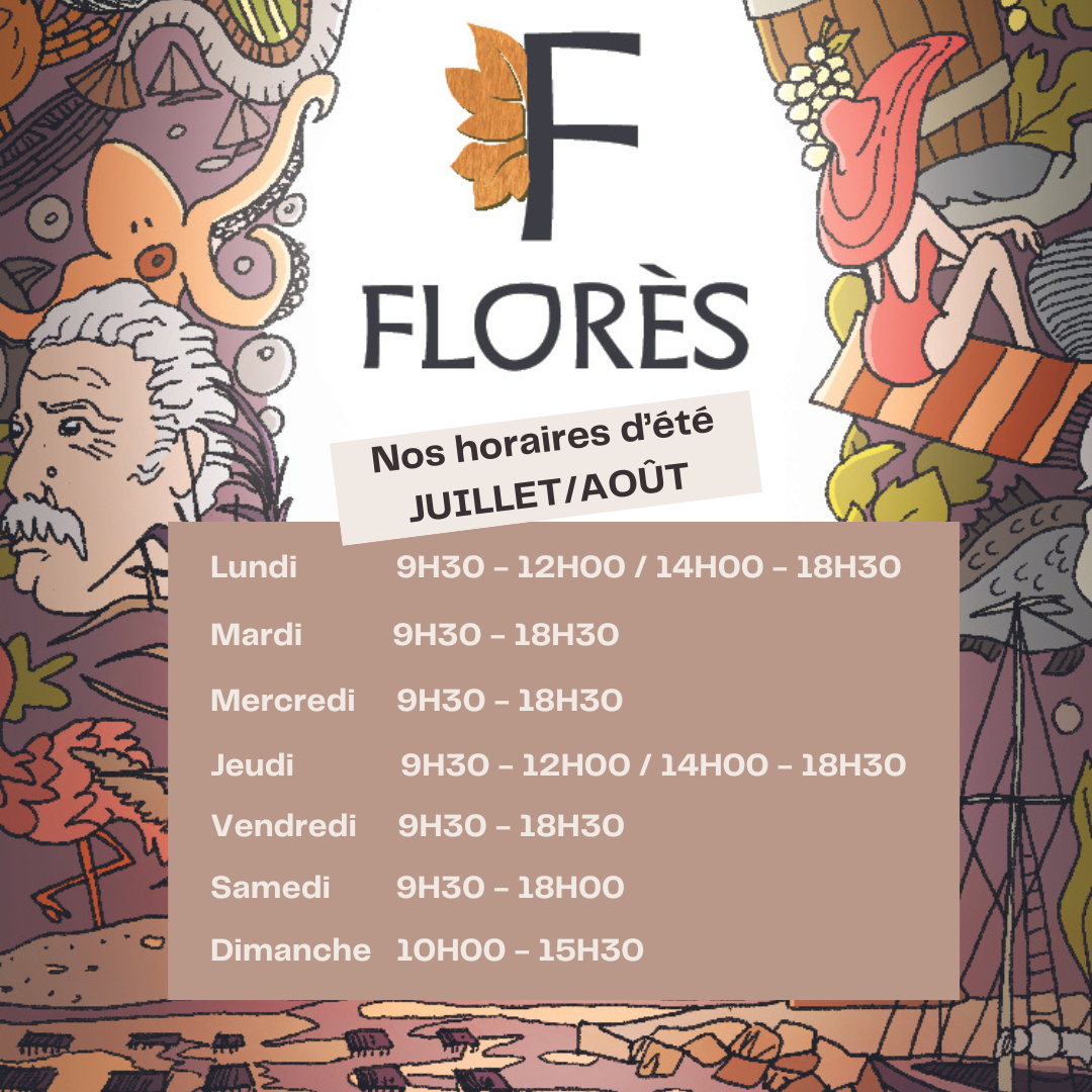 Nos Horaires D’été Juilletaout Flores (1)